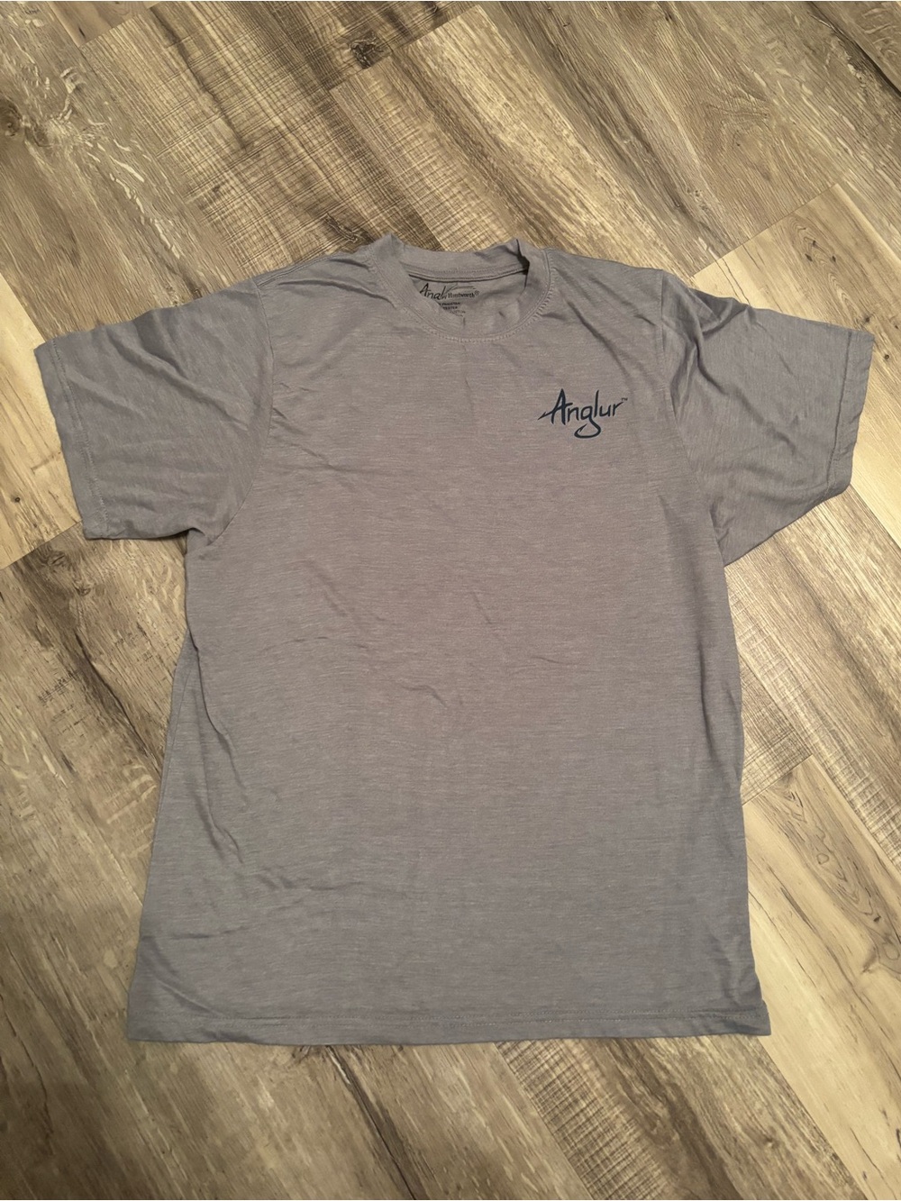 ANGLUR Men’s Heather Gray Logo T-Shirt